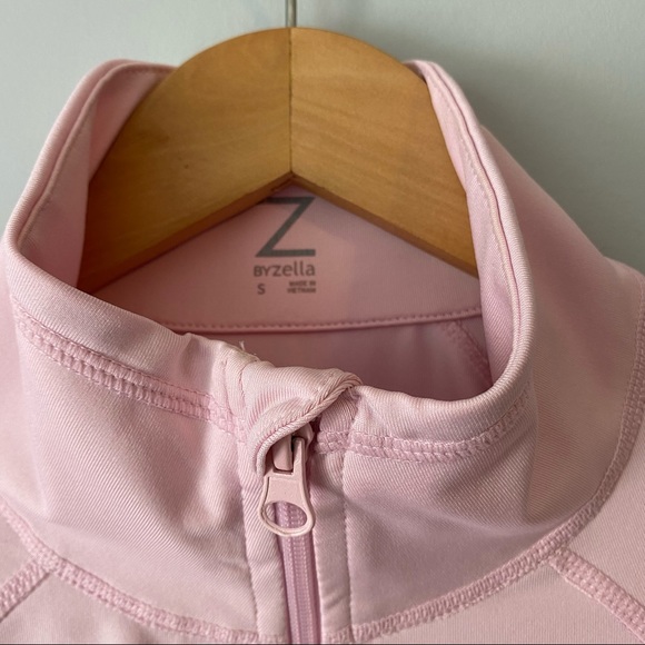 Z by Zella pink full zip up warm up jacket - small - Picture 3 of 11